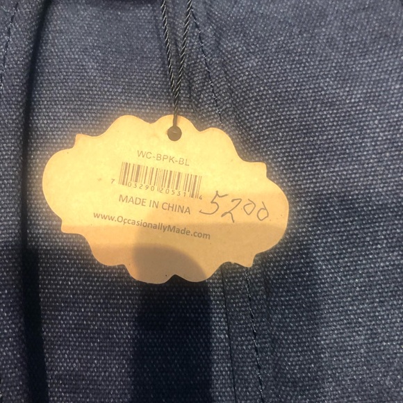 Large canvas backpack - Picture 4 of 4